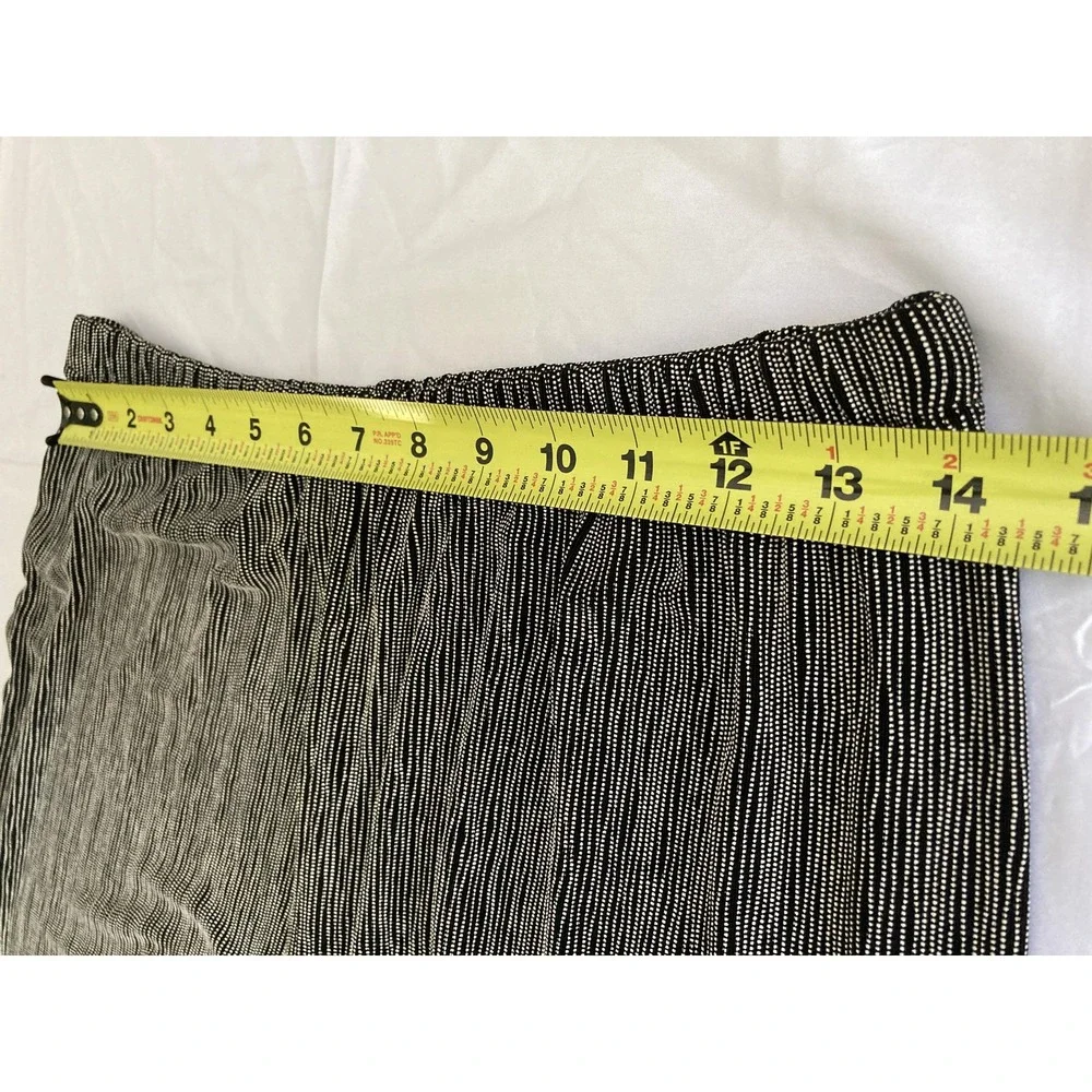 Vtg Ronni Nicole Sport Set Women M Black Stripe 2 Pc Jacket Pants Pleated Knit